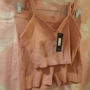 Crop top with shorts